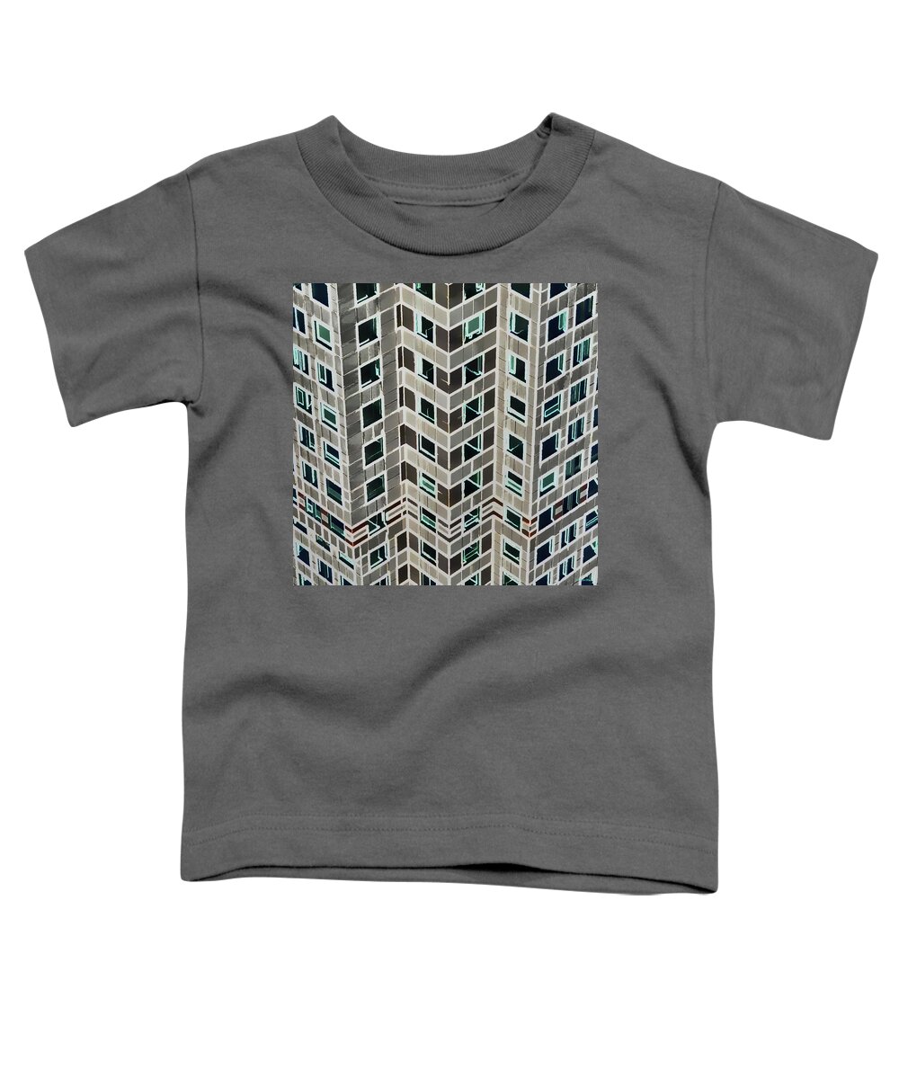 Boston Toddler T-Shirt featuring the photograph Boston Abstract by Roberta Byram
