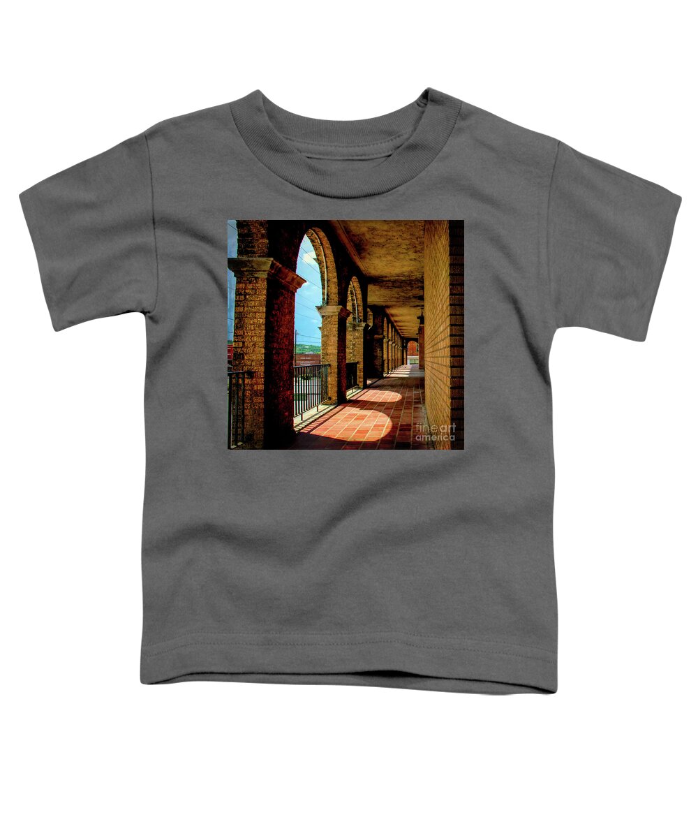 The Baker Toddler T-Shirt featuring the photograph Breezway on The Baker by Diana Mary Sharpton