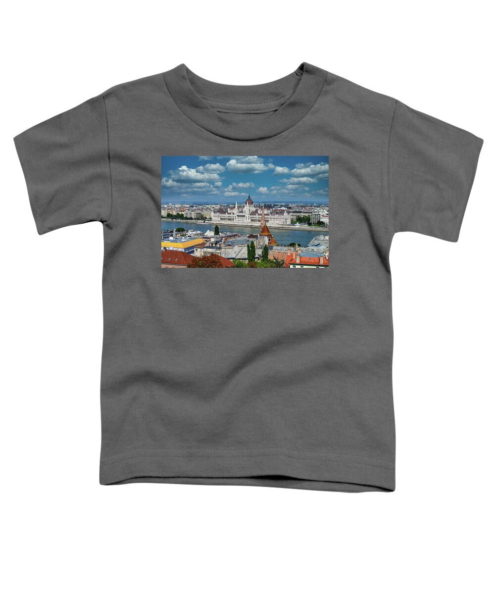 Budapest Toddler T-Shirt featuring the photograph Budapest by John Johnson