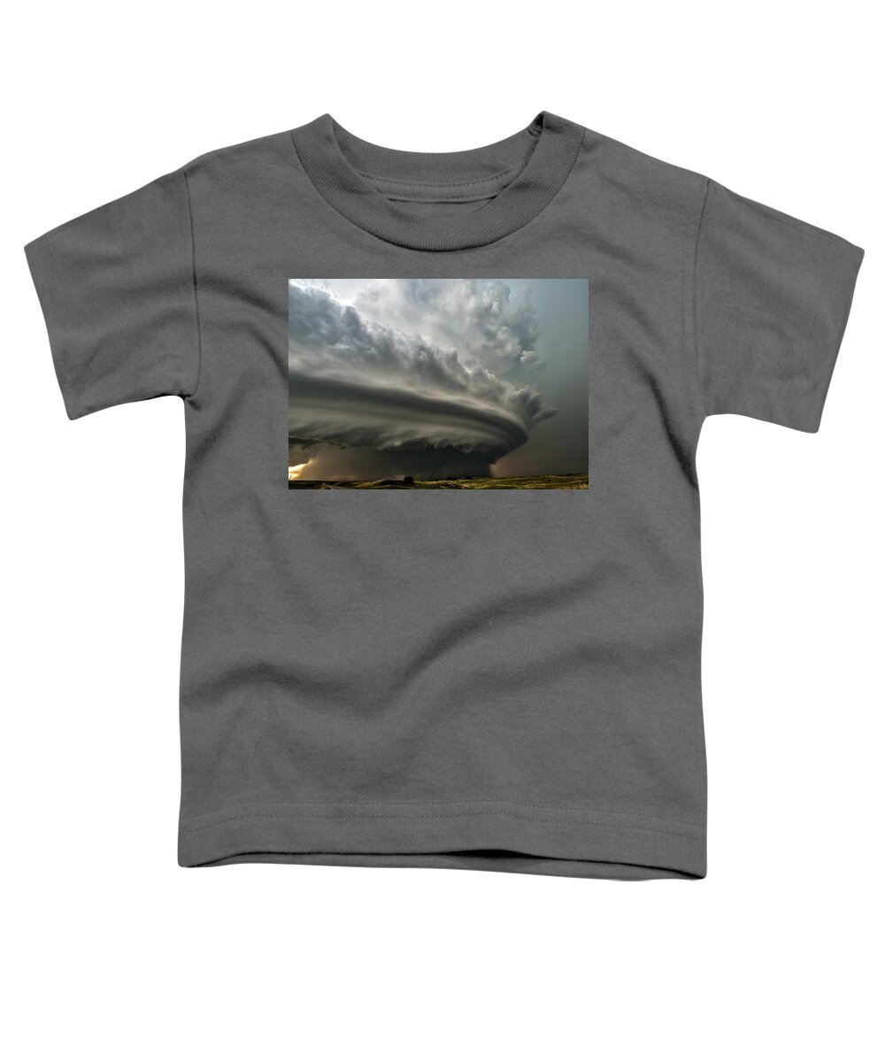 Weather Toddler T-Shirt featuring the photograph Burwell, Nebraska by Colt Forney
