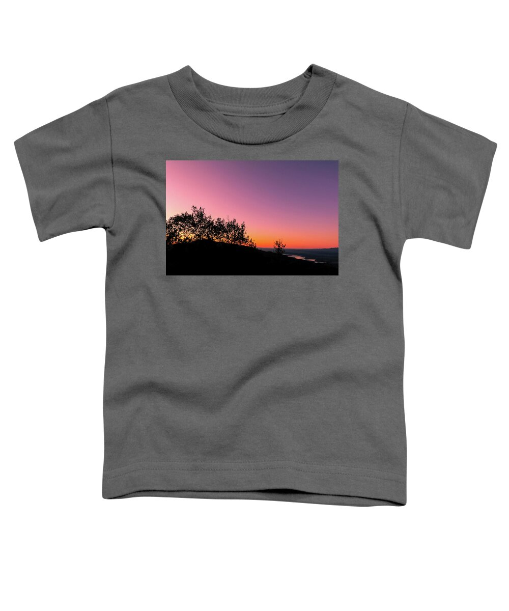  Toddler T-Shirt featuring the photograph Cachuma Sunset by Dr Janine Williams