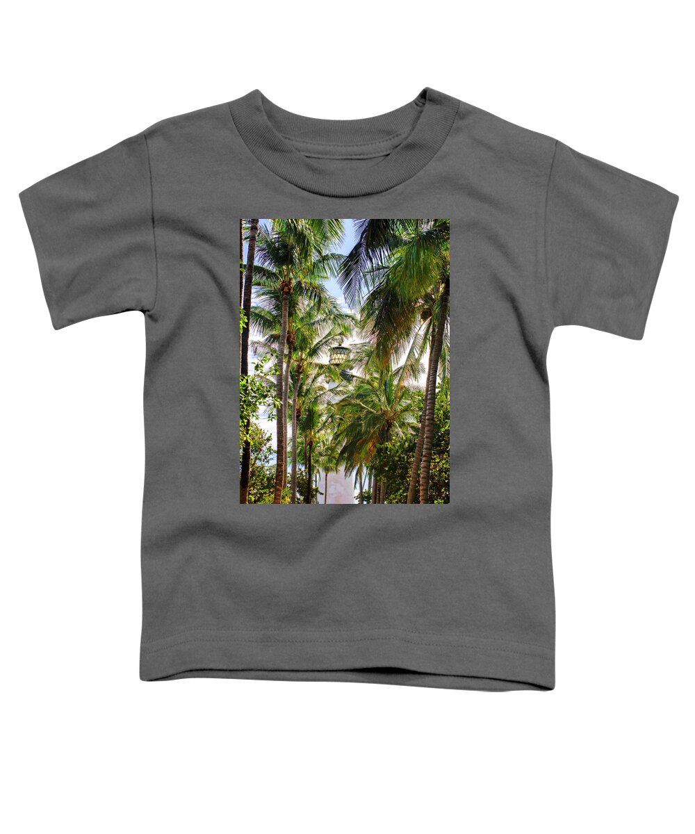 Color Toddler T-Shirt featuring the photograph Cape Florida Lighthouse by Alan Hausenflock