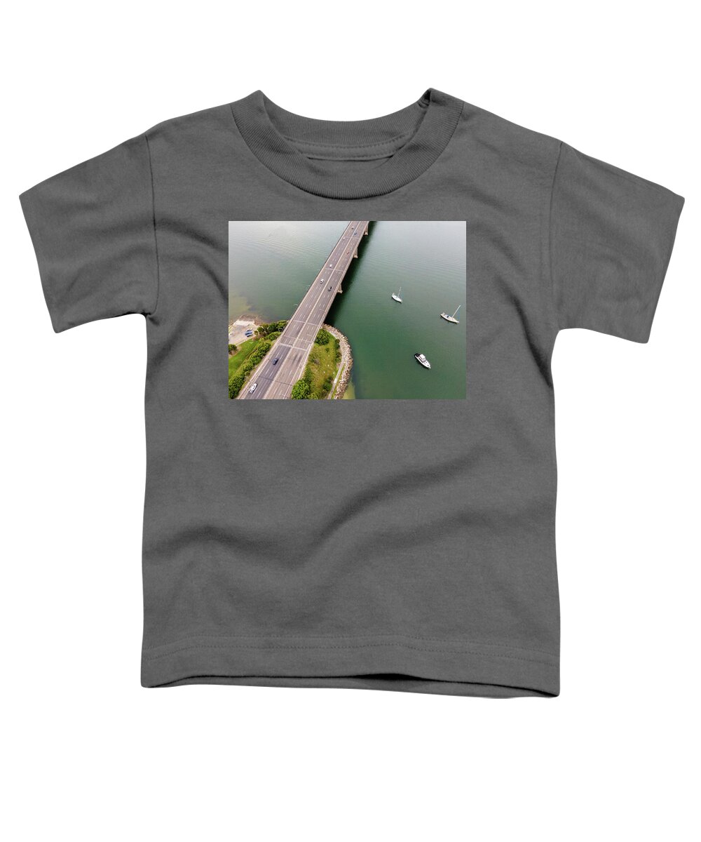 Bridge Toddler T-Shirt featuring the photograph Captain Cook Bridge No 1 by Andre Petrov