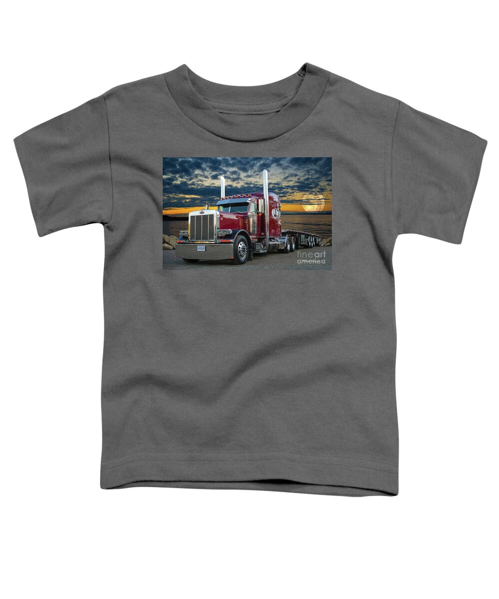 Big Rigs Toddler T-Shirt featuring the photograph Catr1784-21 by Randy Harris