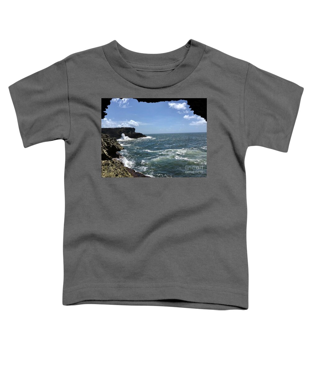  Toddler T-Shirt featuring the photograph Caves by Dennis Richardson