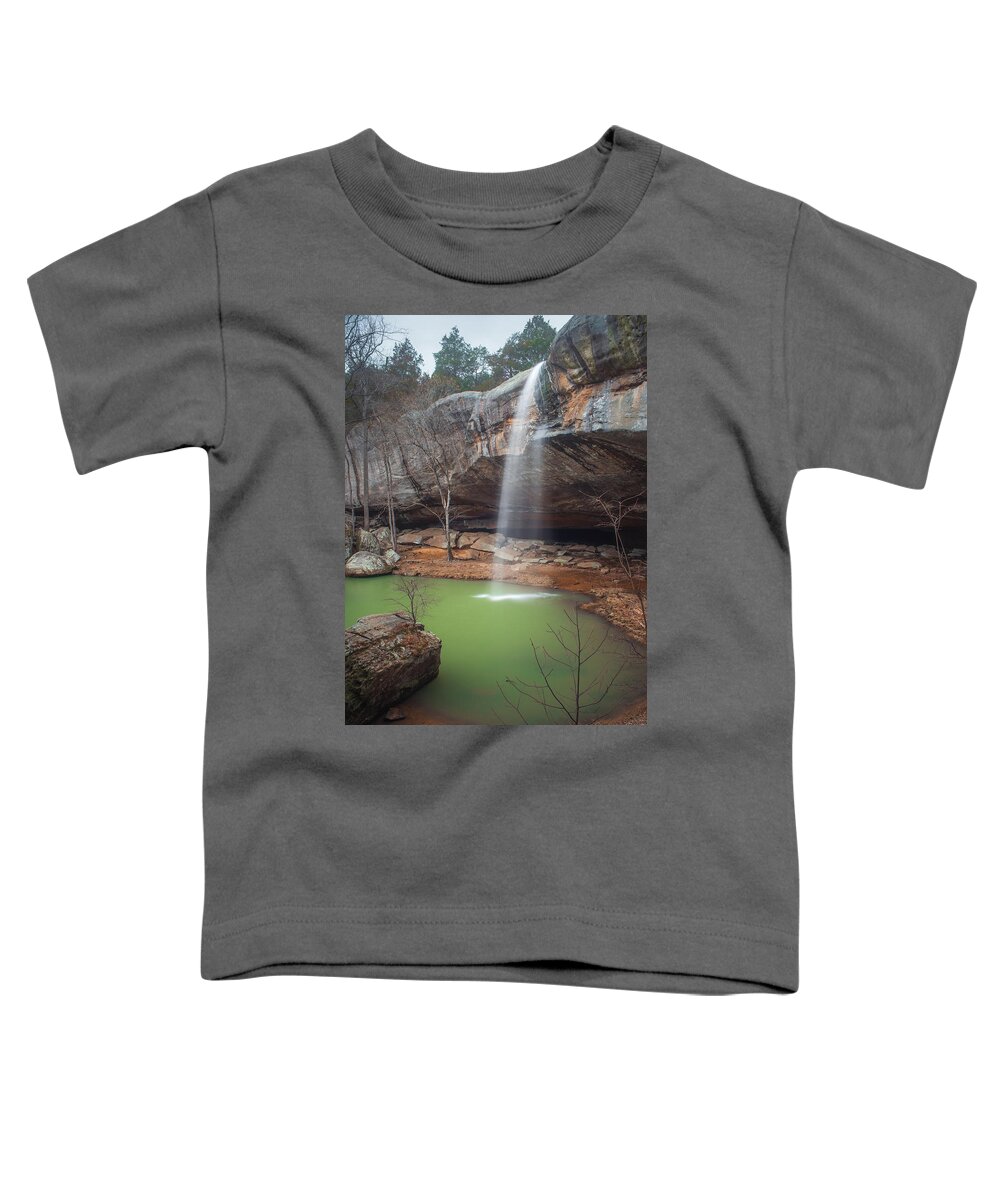 Waterfall Toddler T-Shirt featuring the photograph Cedar Falls by Grant Twiss