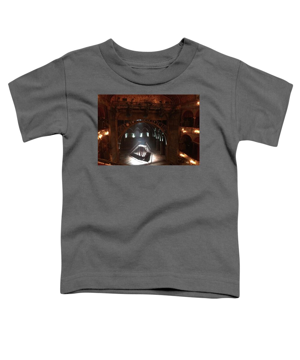 Stage Toddler T-Shirt featuring the photograph Centerstage by Lee Darnell