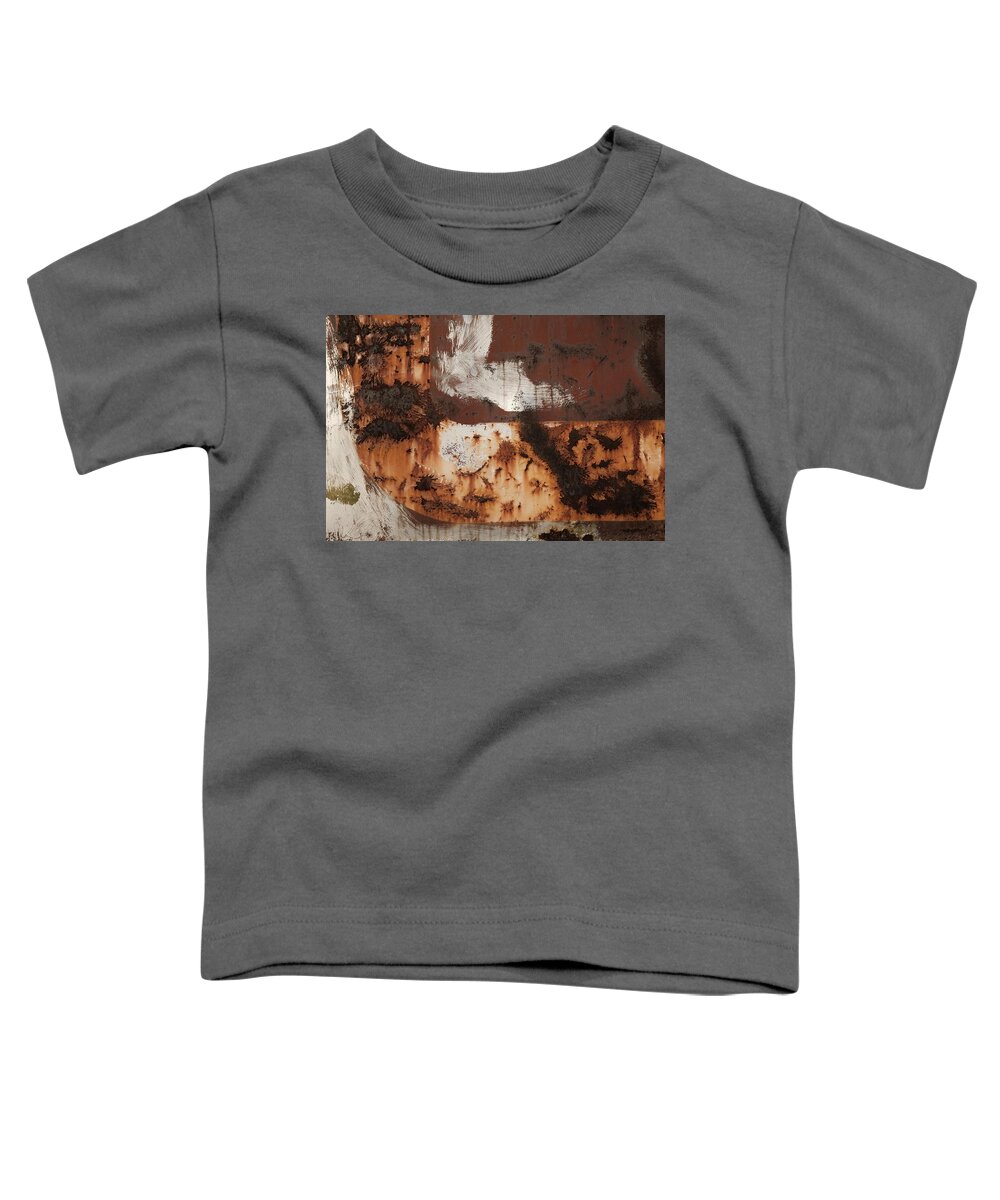  Gritty Toddler T-Shirt featuring the photograph CN car III by Kreddible Trout