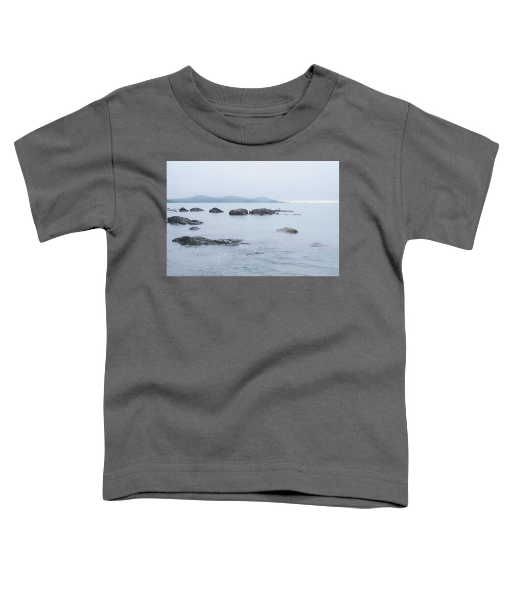 Landscape Toddler T-Shirt featuring the photograph Coastal Rocks by Allan Van Gasbeck