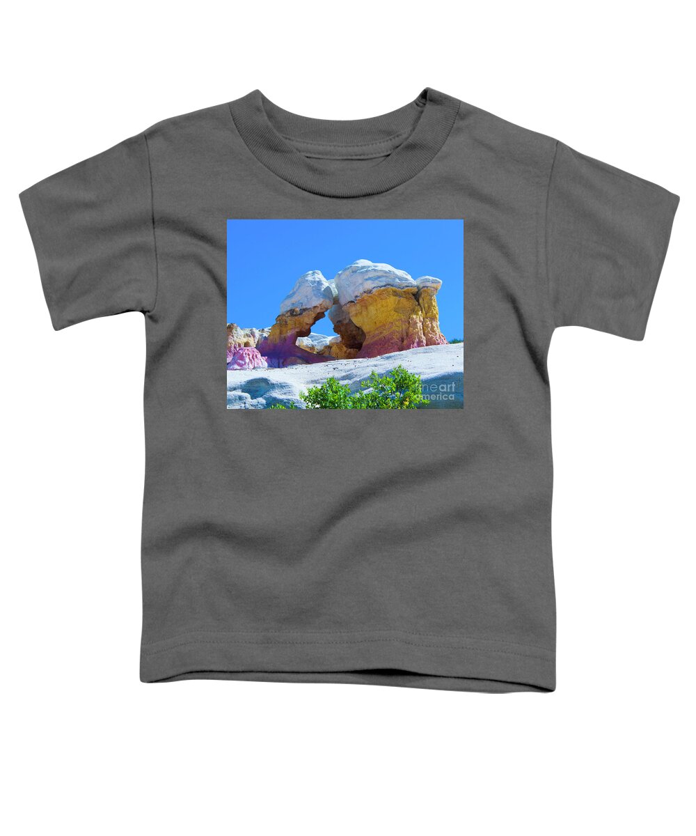 Rocks Toddler T-Shirt featuring the photograph Colors of Colorado by Shirley Dutchkowski