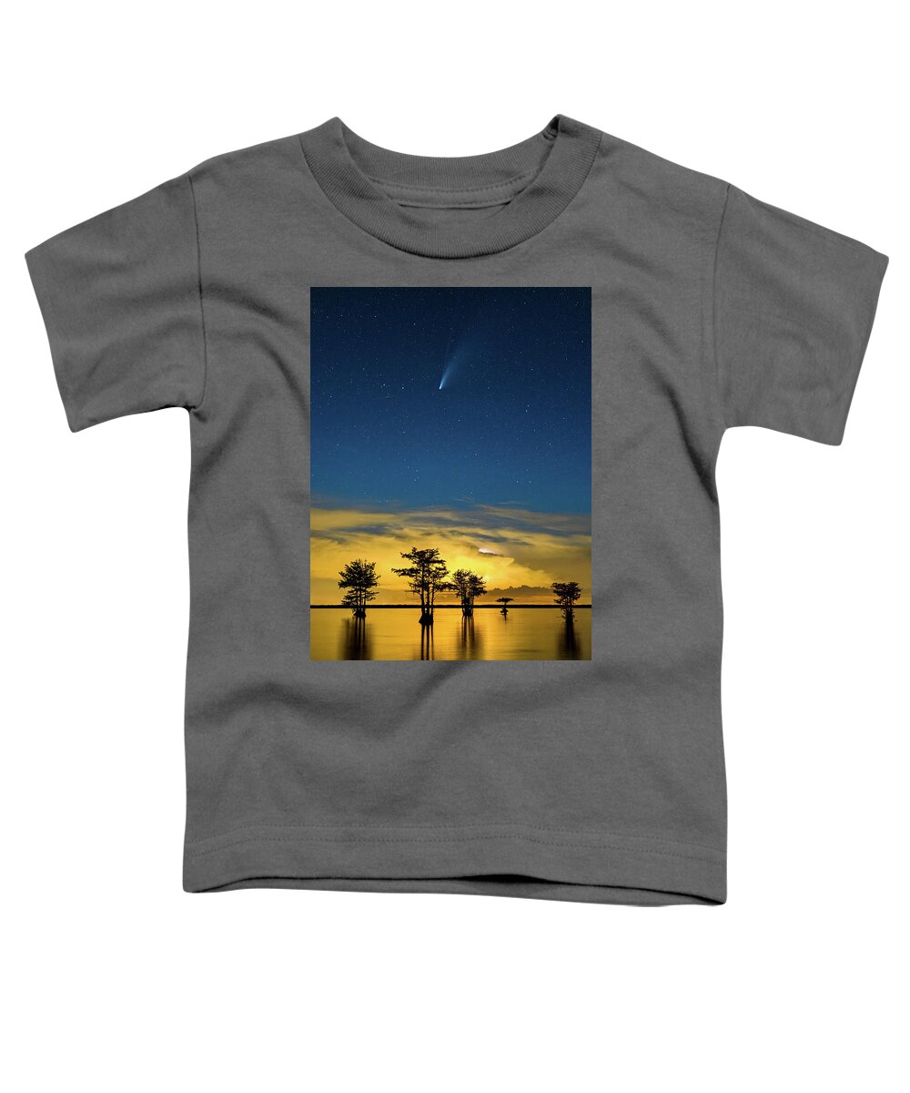 Neowise Toddler T-Shirt featuring the photograph Comet Neowise by Jim Miller