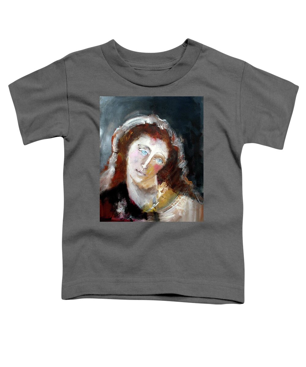 Figurative Toddler T-Shirt featuring the painting Compassion by Jim Stallings