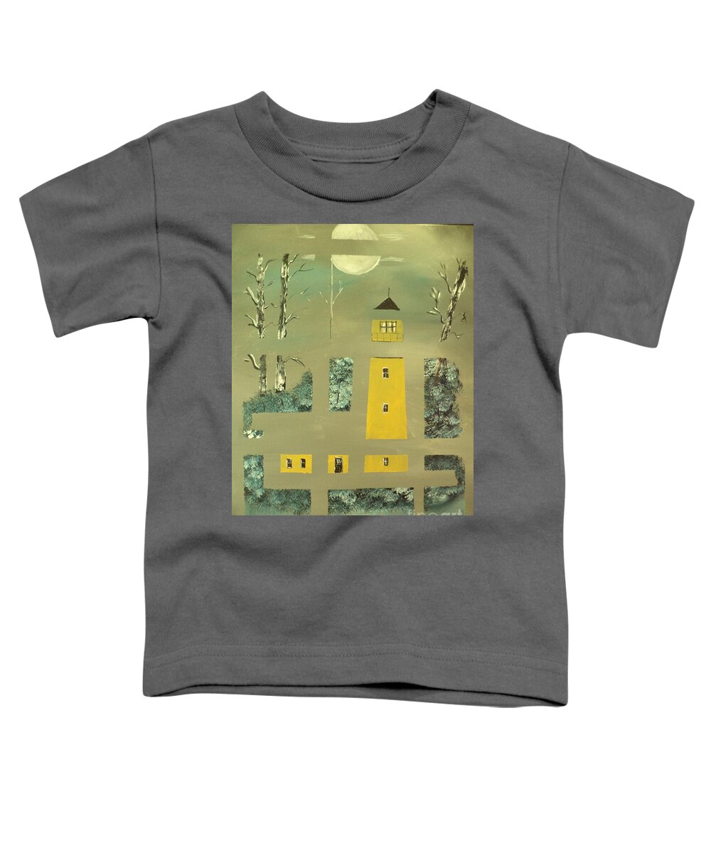 #artist Toddler T-Shirt featuring the painting Confused # 266 by Donald Northup