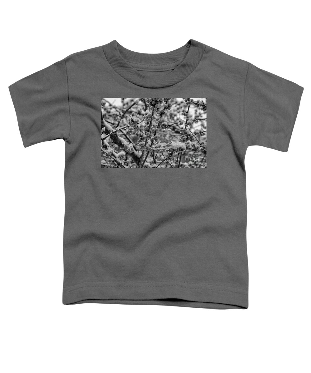 Georgetown Toddler T-Shirt featuring the photograph Cool Possumhaw Berries 2 by Bob Phillips
