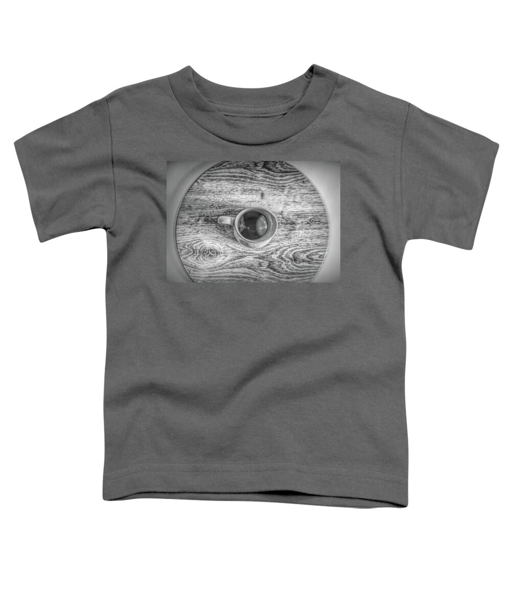 Creamer In The Round Toddler T-Shirt featuring the photograph Creamer in the Round by Sharon Popek