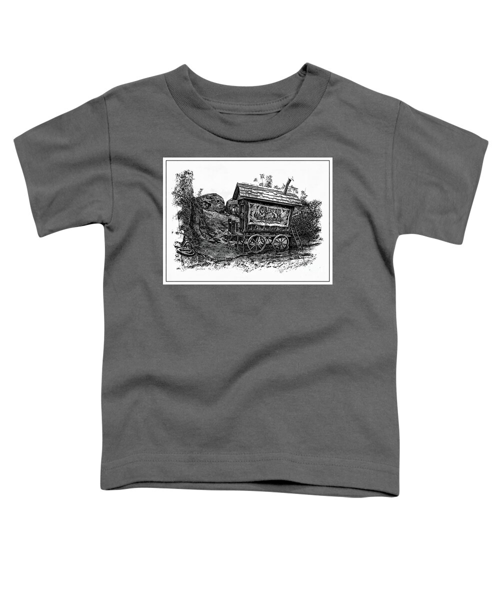 Magic Kingdom Toddler T-Shirt featuring the photograph Critter Elixir by FineArtRoyal Joshua Mimbs