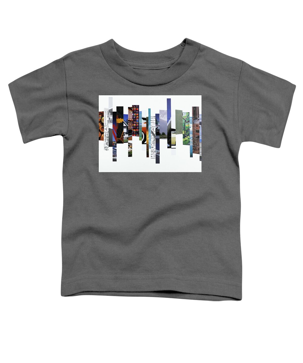Collage Toddler T-Shirt featuring the photograph Crosscut#122 by Robert Glover