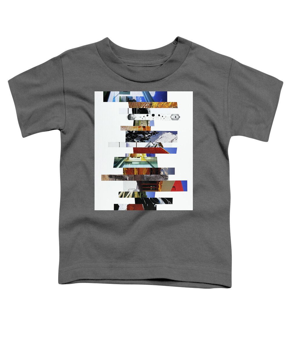 Collage Toddler T-Shirt featuring the photograph Crosscut#124v by Robert Glover