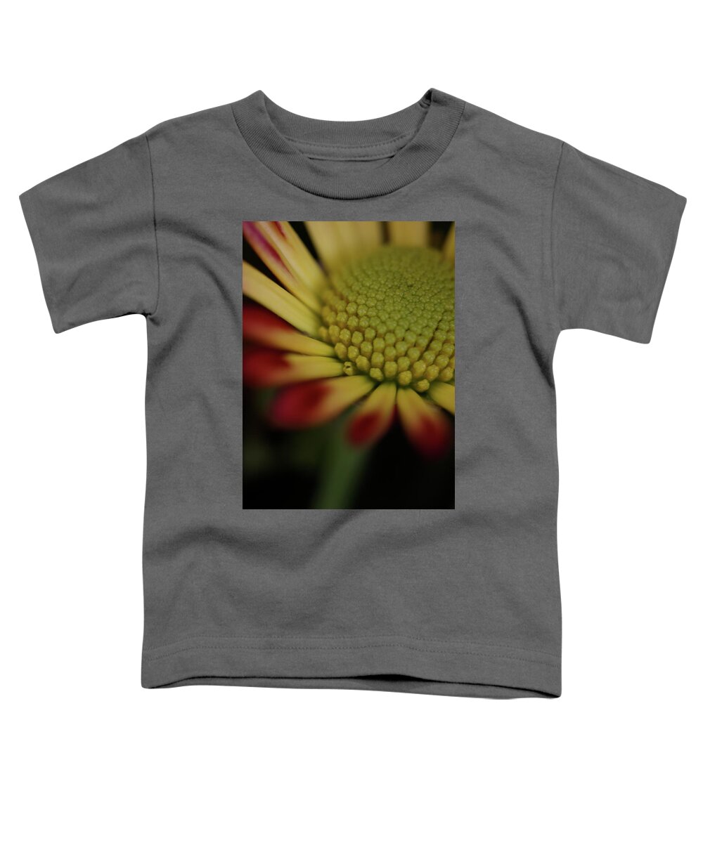 Macro Toddler T-Shirt featuring the photograph Daisy 6016 by Julie Powell
