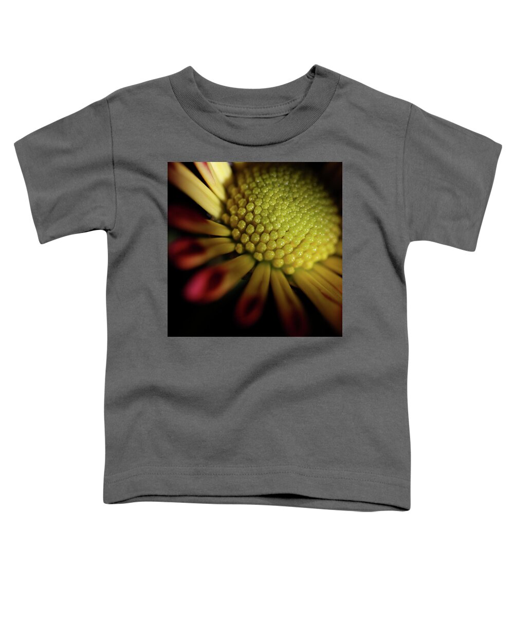 Macro Toddler T-Shirt featuring the photograph Daisy 6043 by Julie Powell