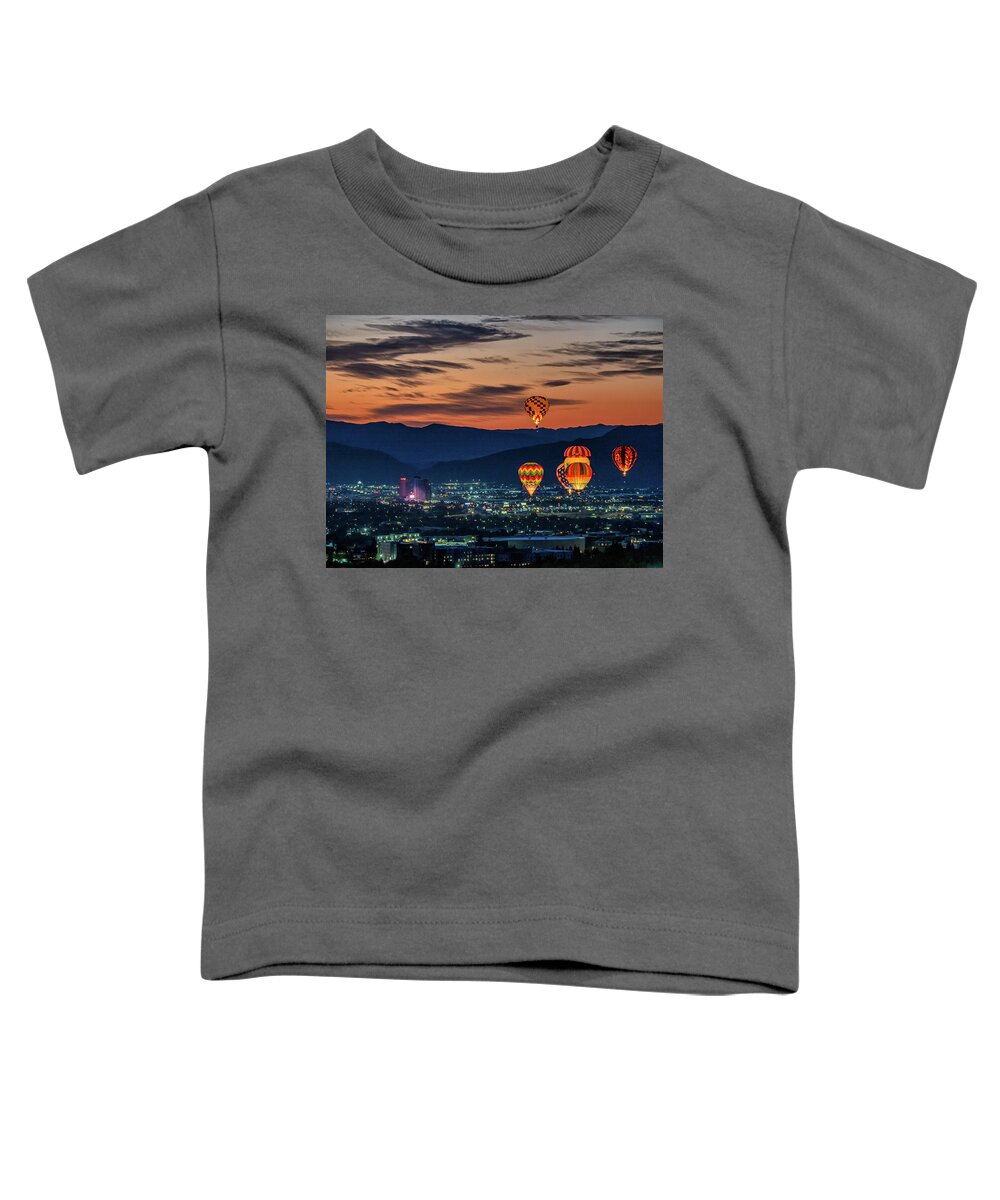 Reno Toddler T-Shirt featuring the photograph Dawn Patrol by Martin Gollery