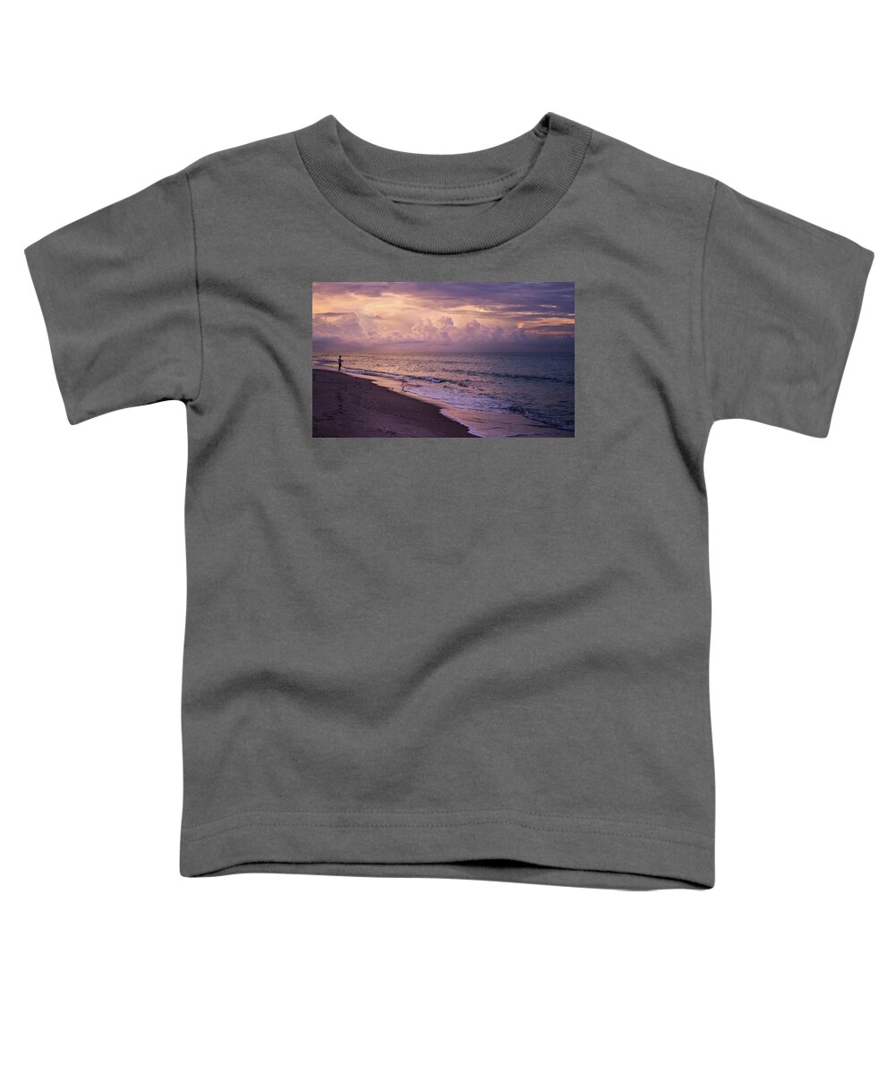 Dawn Toddler T-Shirt featuring the photograph Dawn by Rebecca Herranen