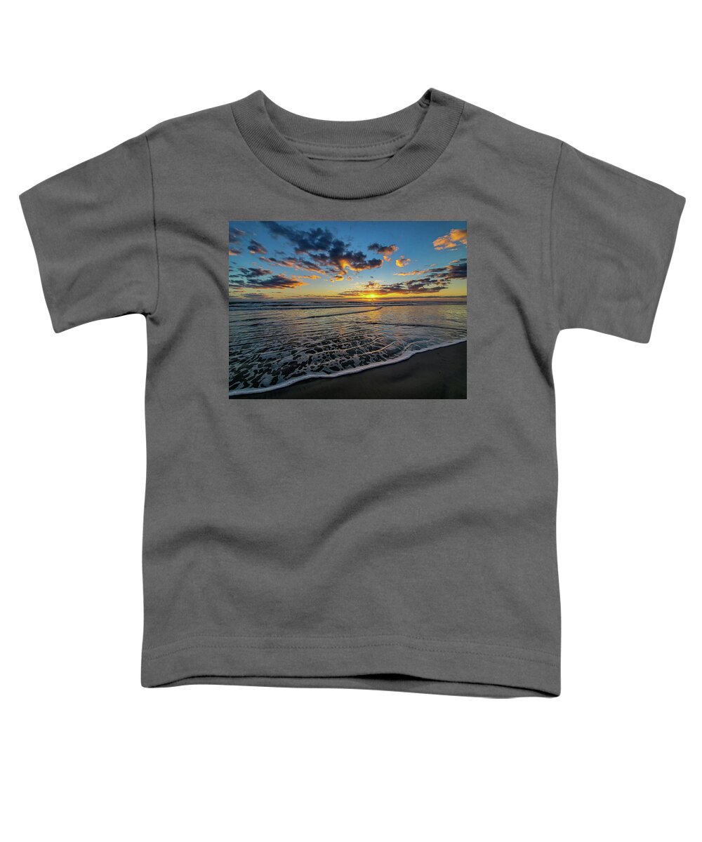 Daytona Beach Toddler T-Shirt featuring the photograph Daytona Mornings by Susie Loechler