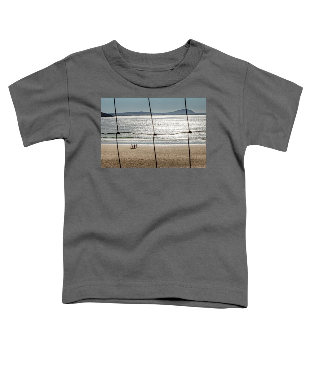 Donegal Toddler T-Shirt featuring the photograph Don't Fence Me In - Horn Head, Donegal by John Soffe