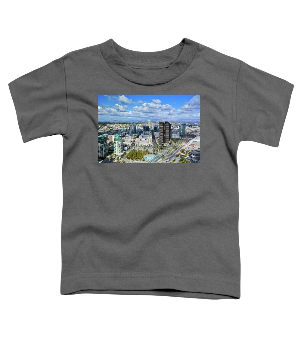 California Toddler T-Shirt featuring the photograph Downtown San Diego by Kyle Hanson