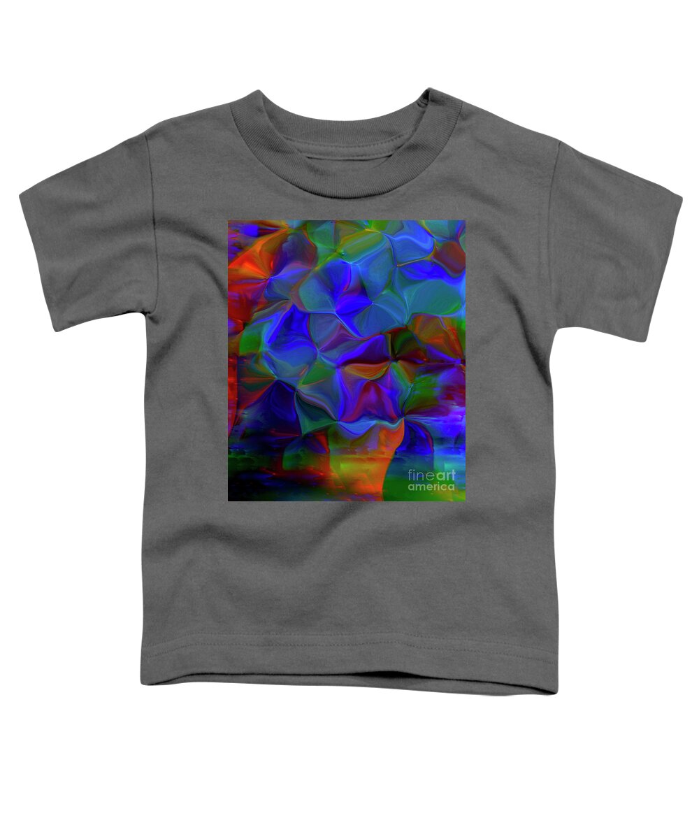A-fine-art Toddler T-Shirt featuring the painting Dreaming of the Garden in Gethsemane by Catalina Walker