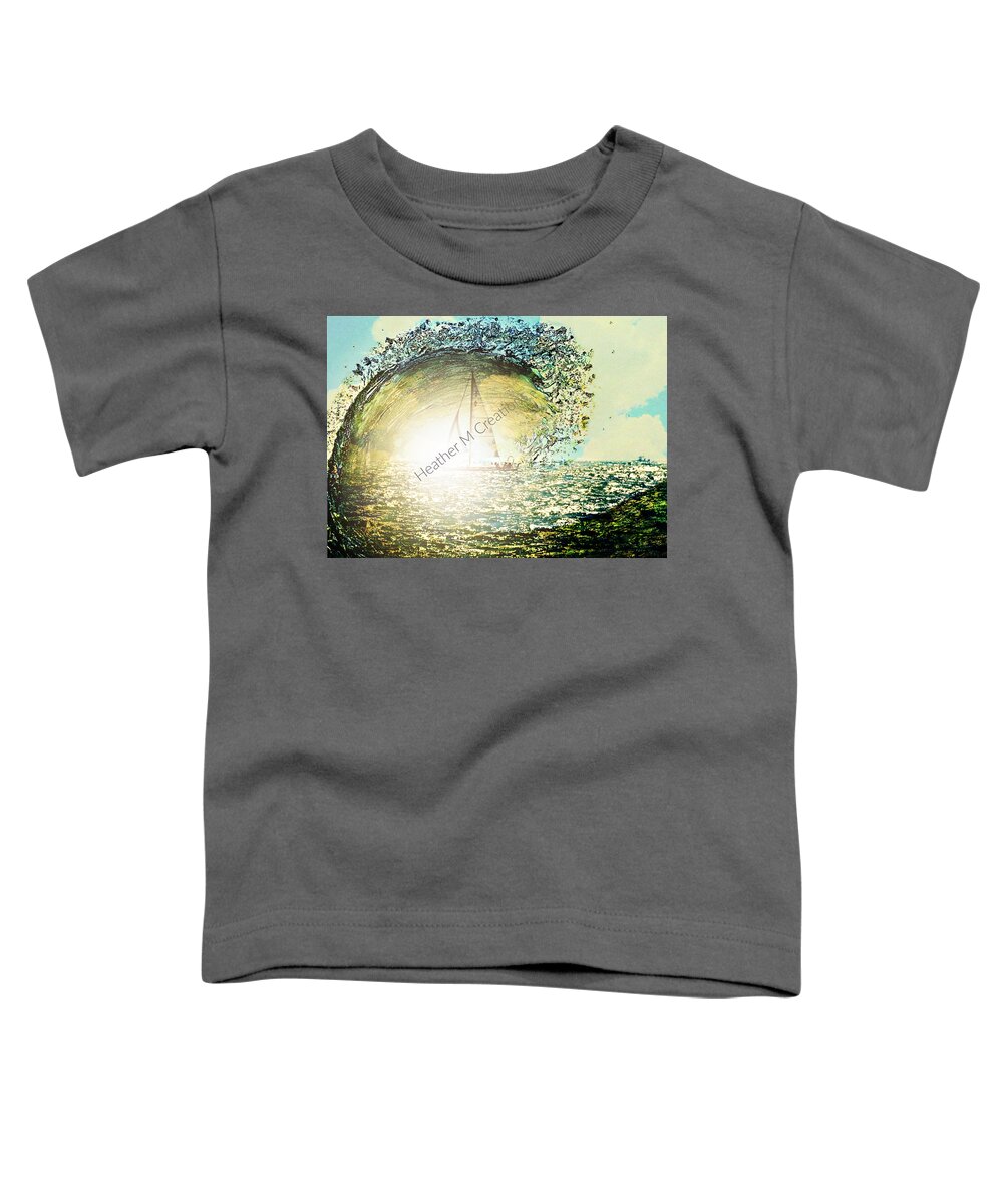 Ocean Toddler T-Shirt featuring the photograph Dreamscape by Heather M Photography
