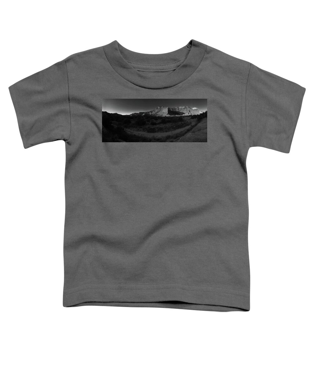 Richard E. Porter Toddler T-Shirt featuring the photograph Dry River, Caprock Canyons State Park, Texas by Richard Porter