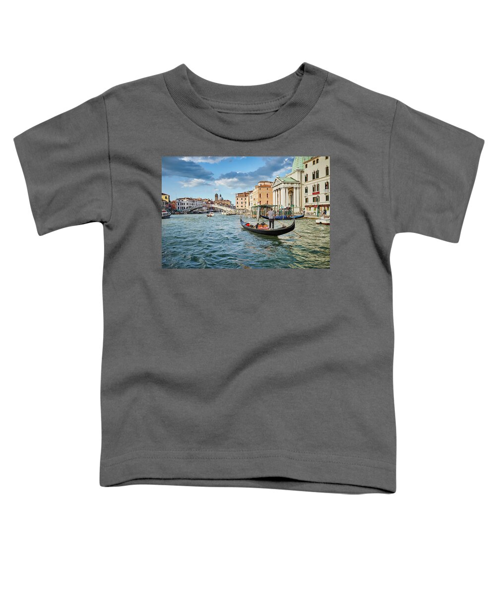 Fine Art Toddler T-Shirt featuring the photograph Dsc9528 - Ponte degli Scalzi, Venice by Marco Missiaja