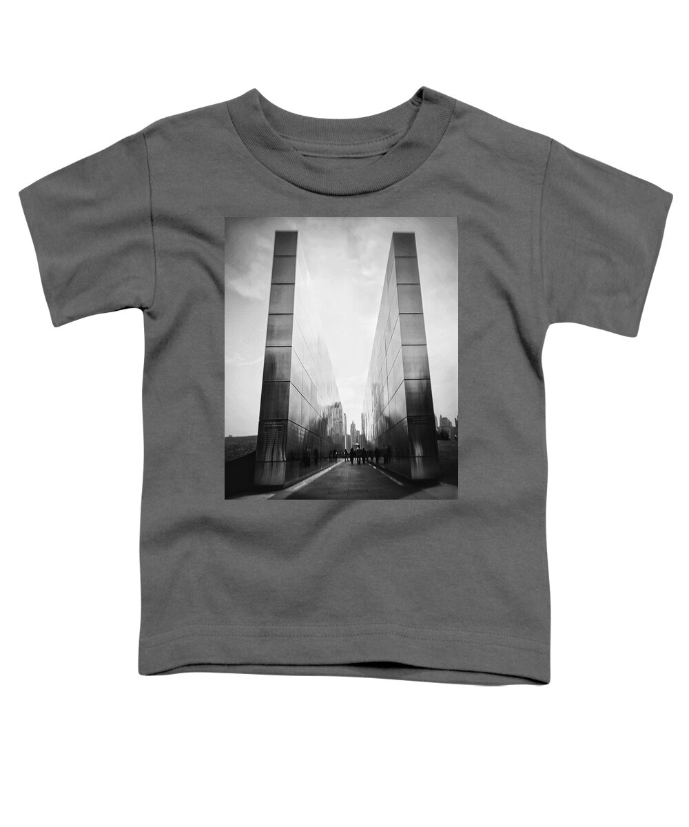 Empty Sky Memorial Toddler T-Shirt featuring the photograph Empty Sky Memorial by Montez Kerr