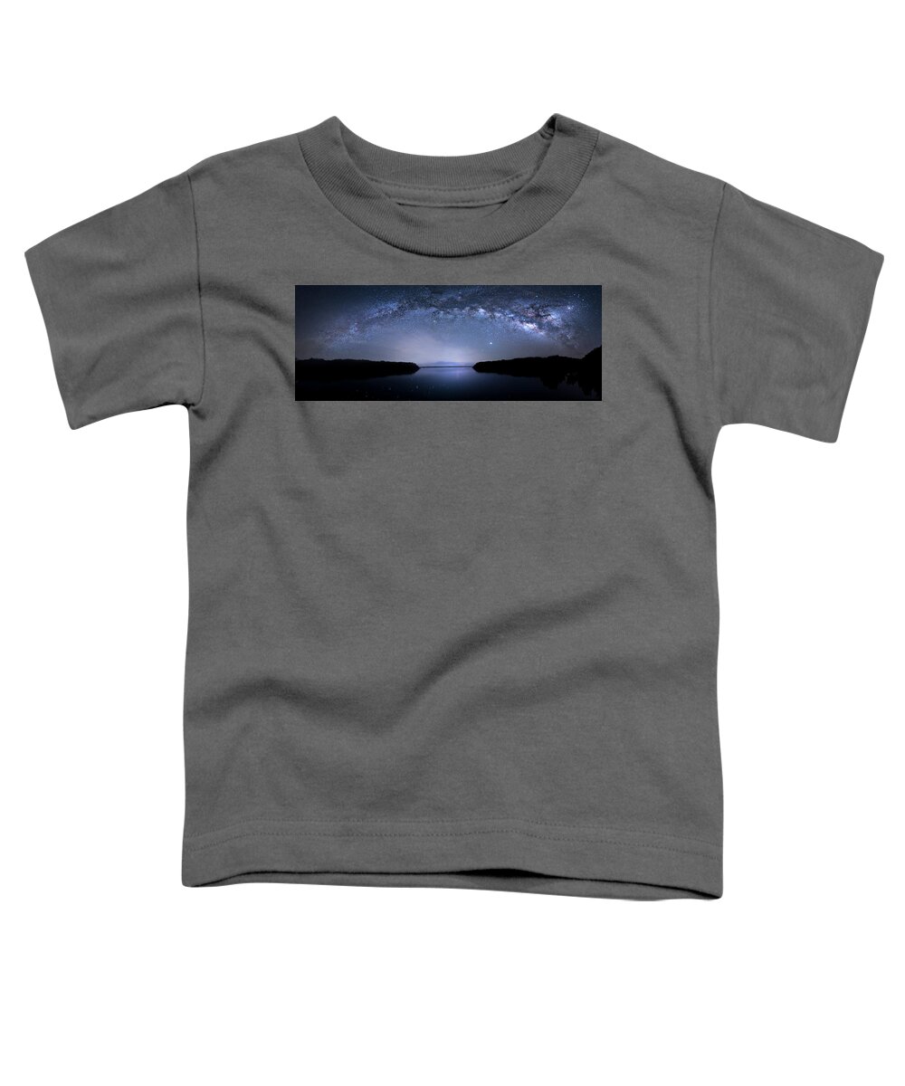 Milky Way Toddler T-Shirt featuring the photograph Everglades National Park Milky Way by Mark Andrew Thomas