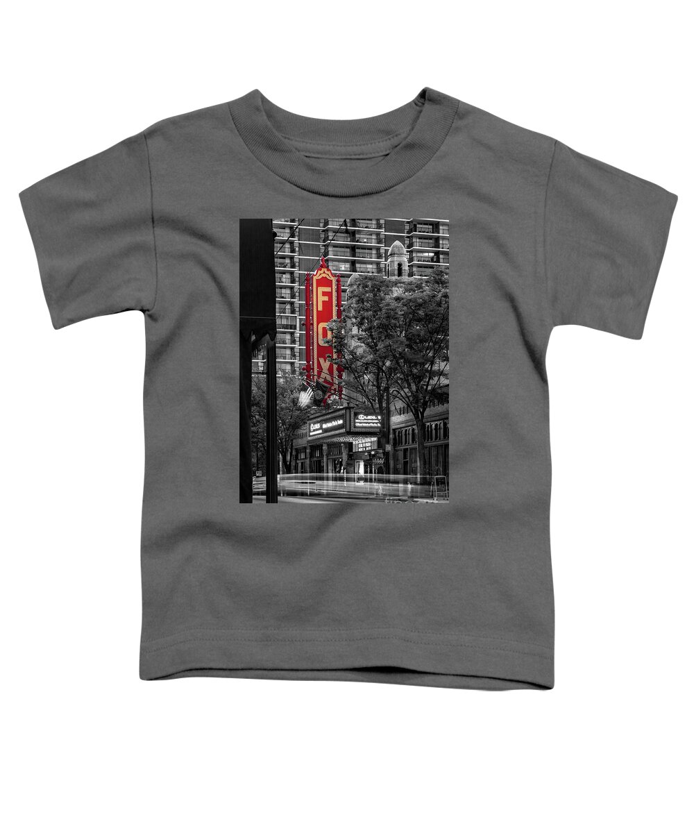 Fox Theater Toddler T-Shirt featuring the photograph Fabulous FOX Theater by Doug Sturgess