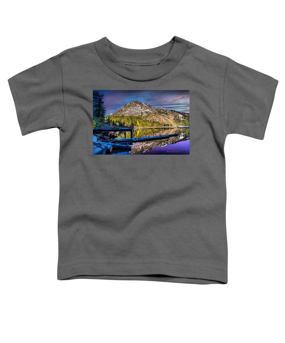 Landscape Toddler T-Shirt featuring the photograph Fallen Leaf Lake by Devin Wilson
