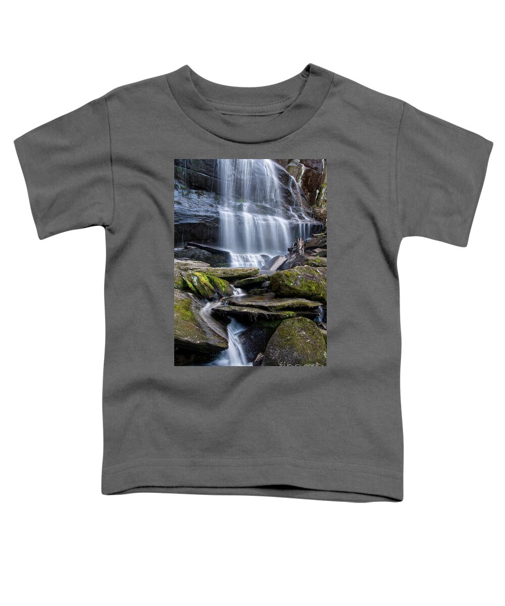 Adventure Toddler T-Shirt featuring the photograph Falls Branch Falls 15 by Phil Perkins