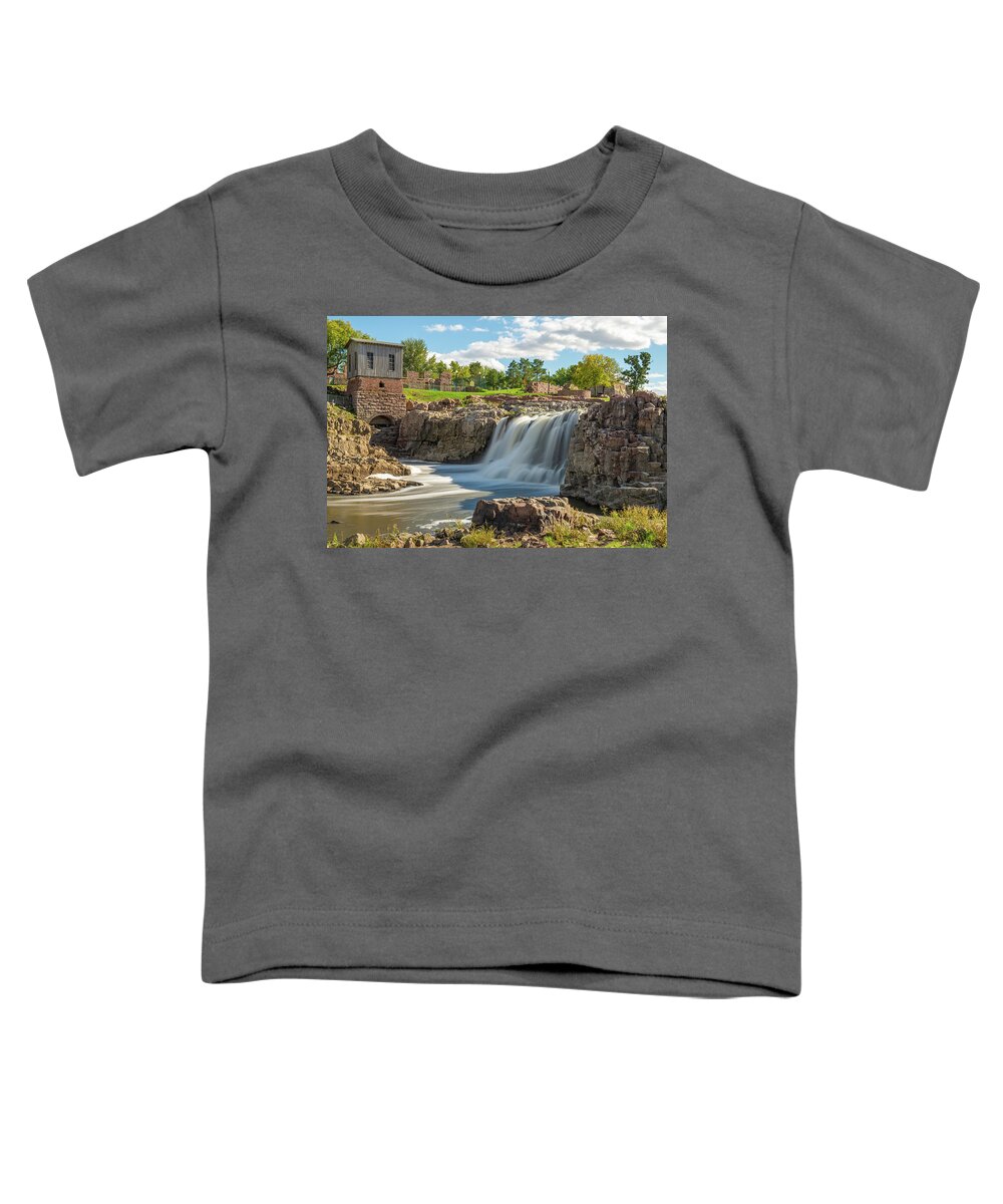 America Toddler T-Shirt featuring the photograph Falls Park by Erin K Images
