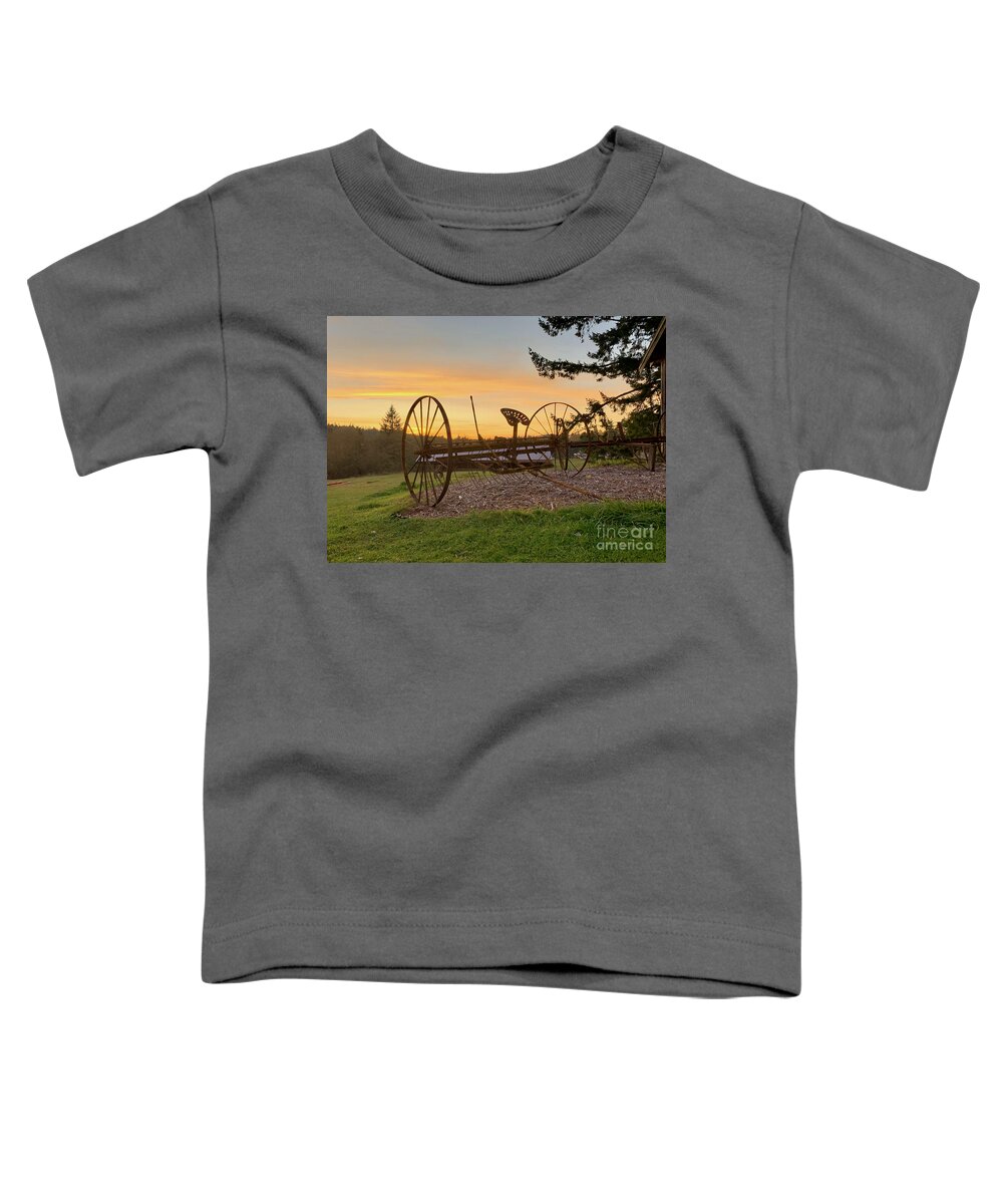 Photography Toddler T-Shirt featuring the photograph Farm Memories by Sean Griffin