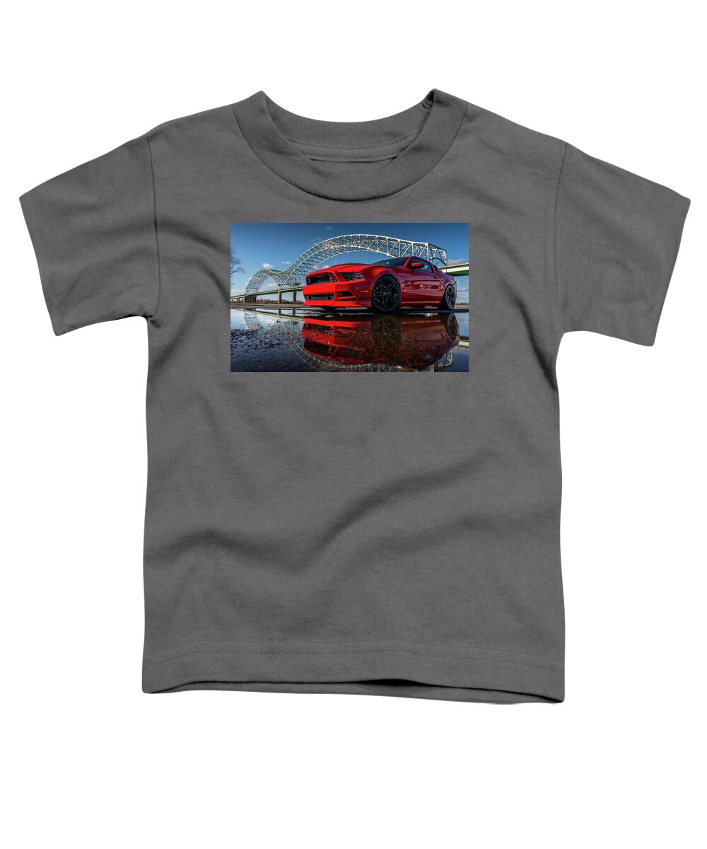 Automotive Toddler T-Shirt featuring the photograph Fast Car by Darrell DeRosia