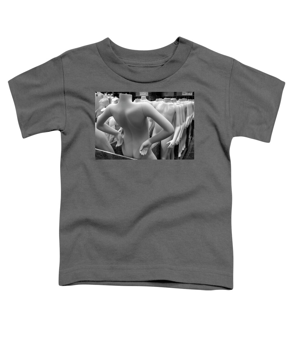 Female Mannequins Toddler T-Shirt featuring the photograph Female Mannequins by Rick Wilking