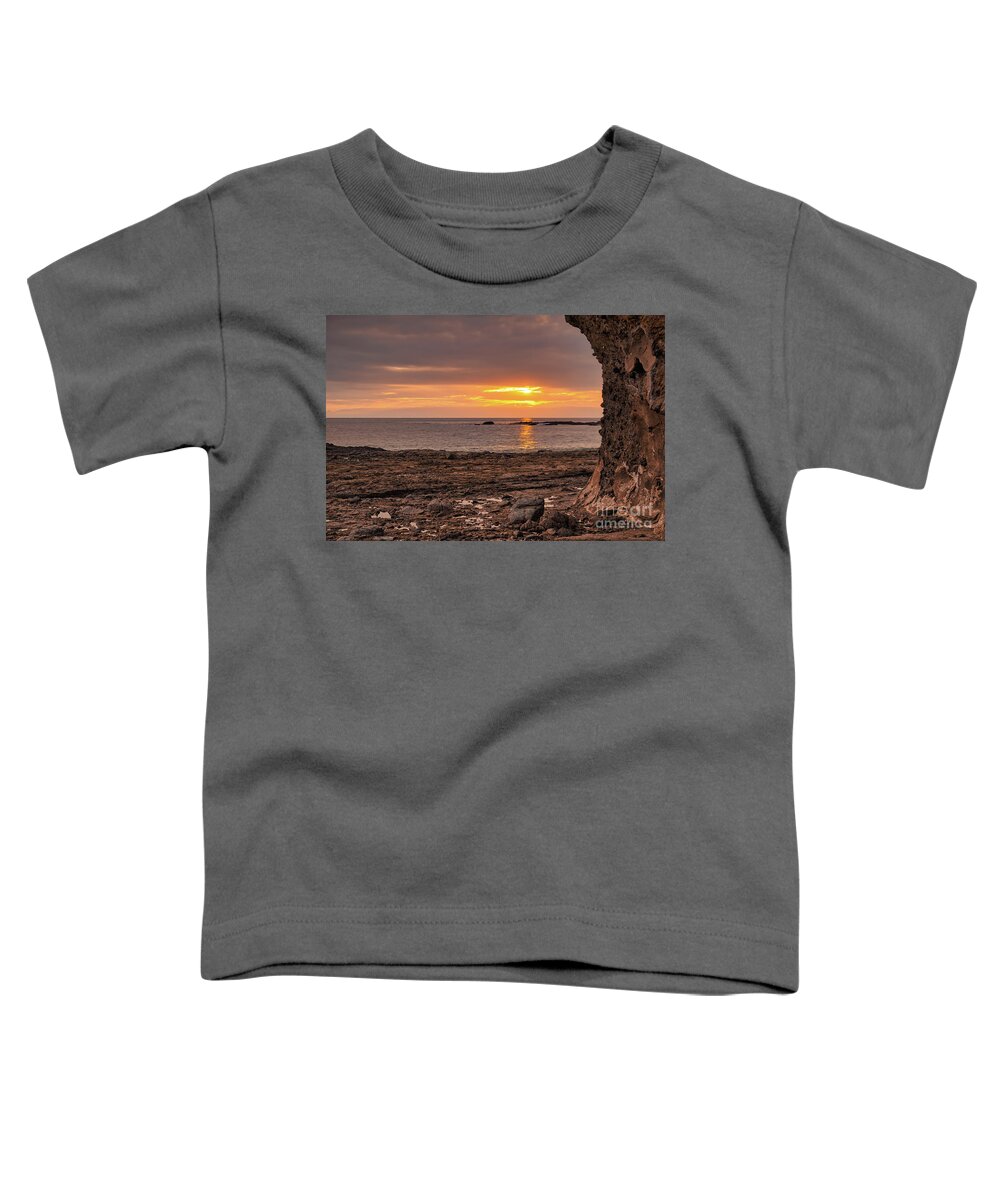 Fisherman's Cove Toddler T-Shirt featuring the photograph Fisherman's Cove Art Print by Abigail Diane Photography