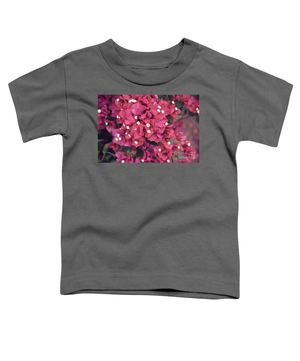 Pink Toddler T-Shirt featuring the photograph Floral 44 #moody by Andrea Anderegg