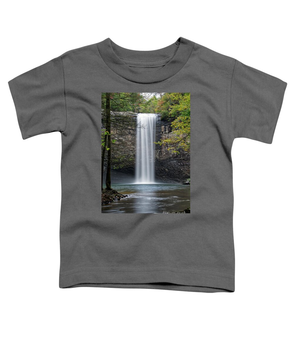 Foster Falls Toddler T-Shirt featuring the photograph Foster Falls 13 by Phil Perkins