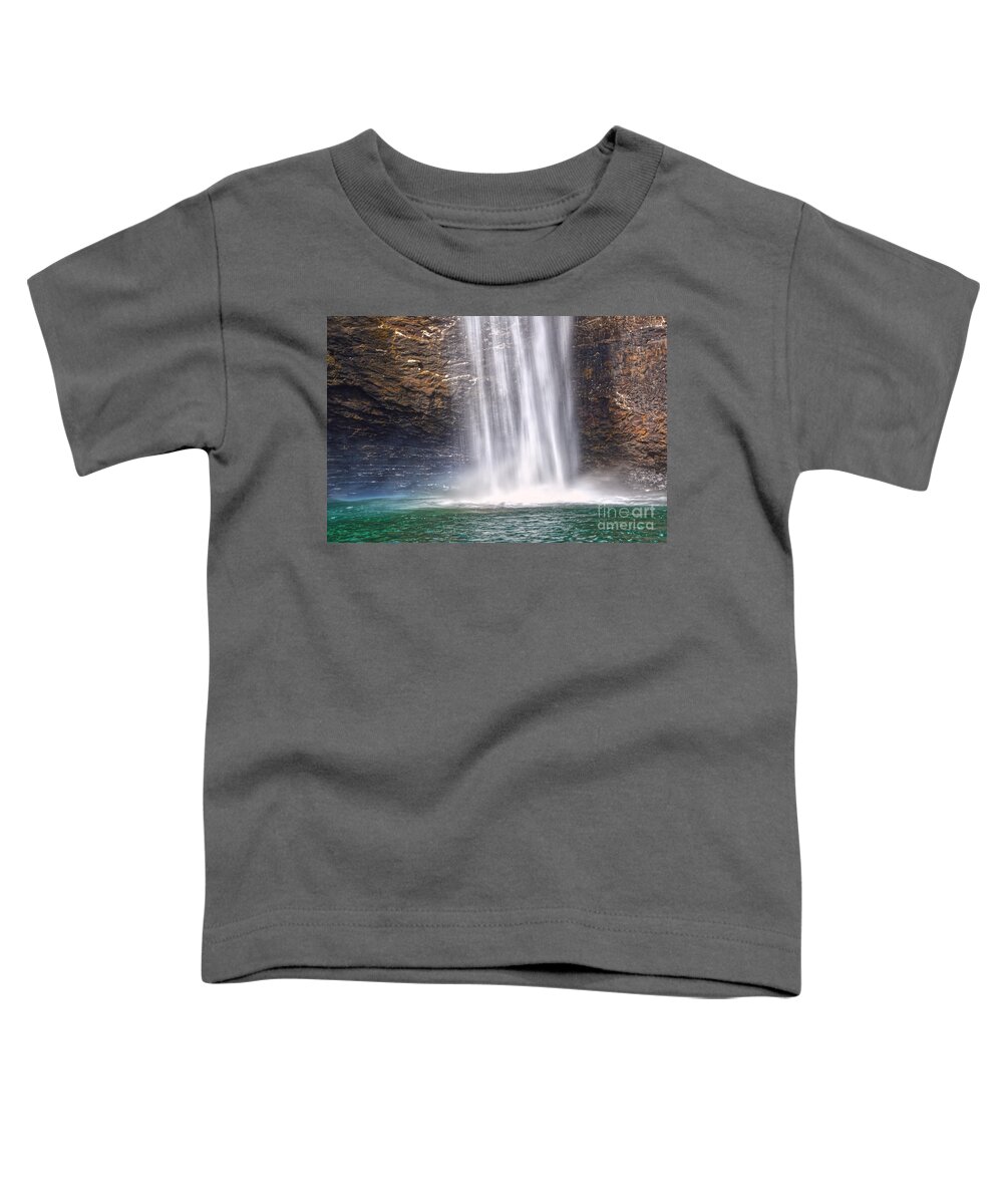 Foster Falls Toddler T-Shirt featuring the photograph Foster Falls 5 by Phil Perkins