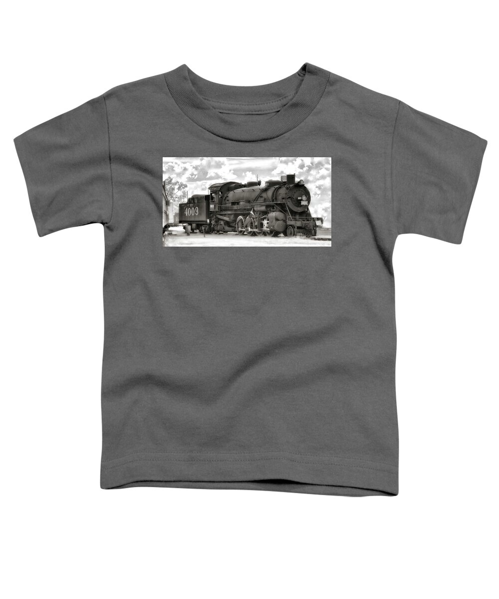 Toddler T-Shirt featuring the photograph Frisco Train by William Rainey