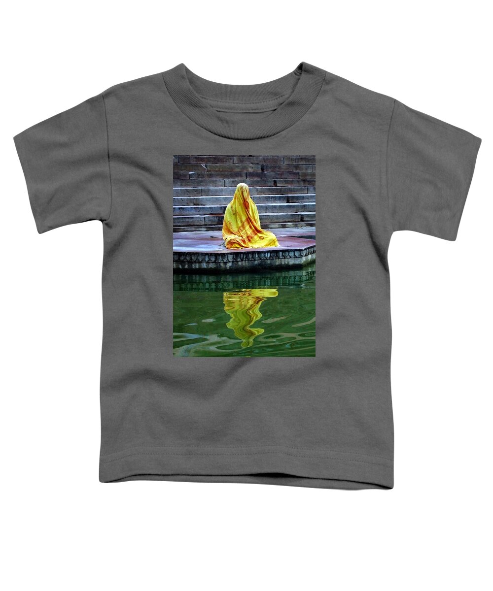 Meditate Toddler T-Shirt featuring the photograph Ganga Dream by Skip Hunt