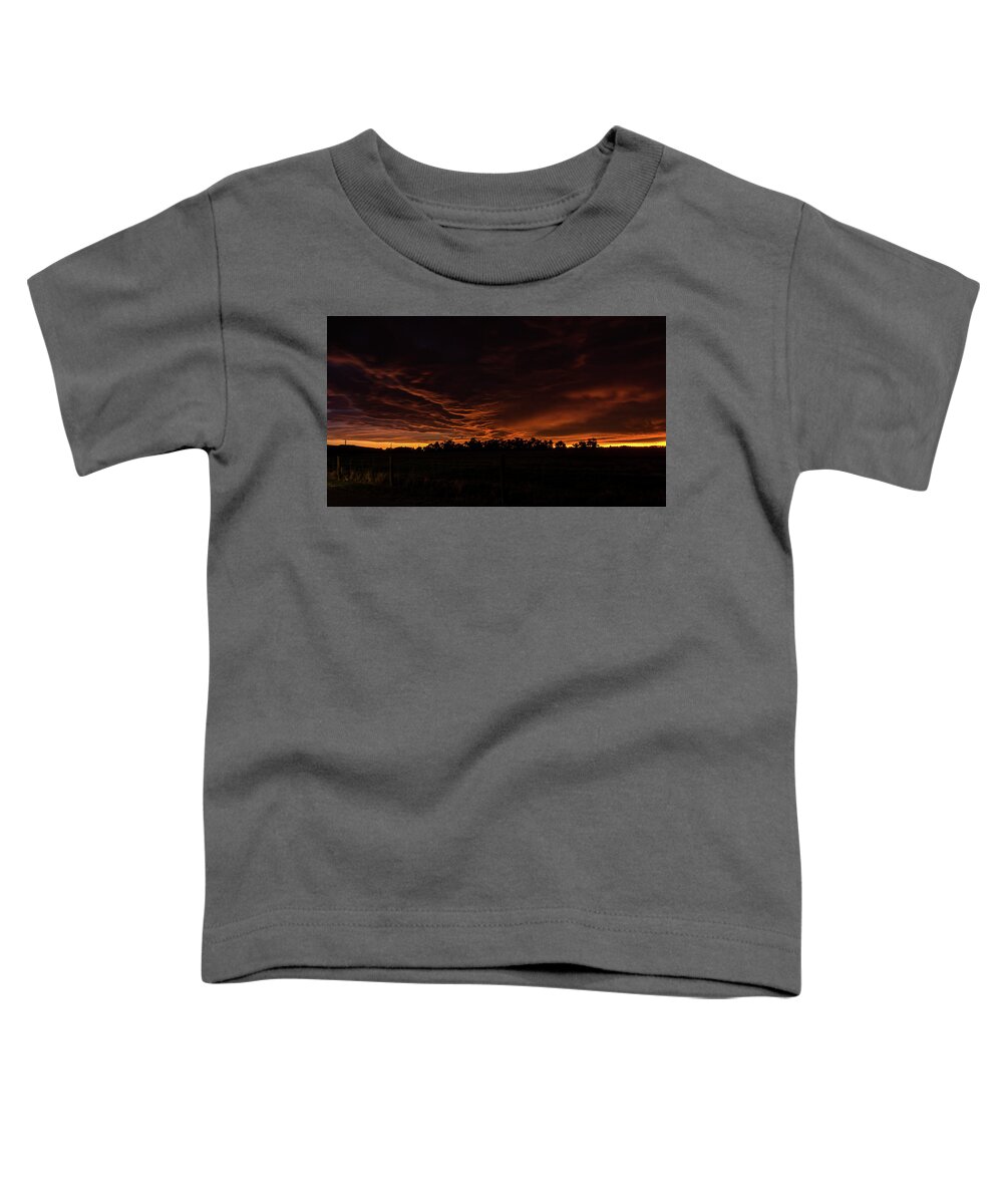 Landscape Toddler T-Shirt featuring the photograph Gates of Hell by Johannes Brienesse