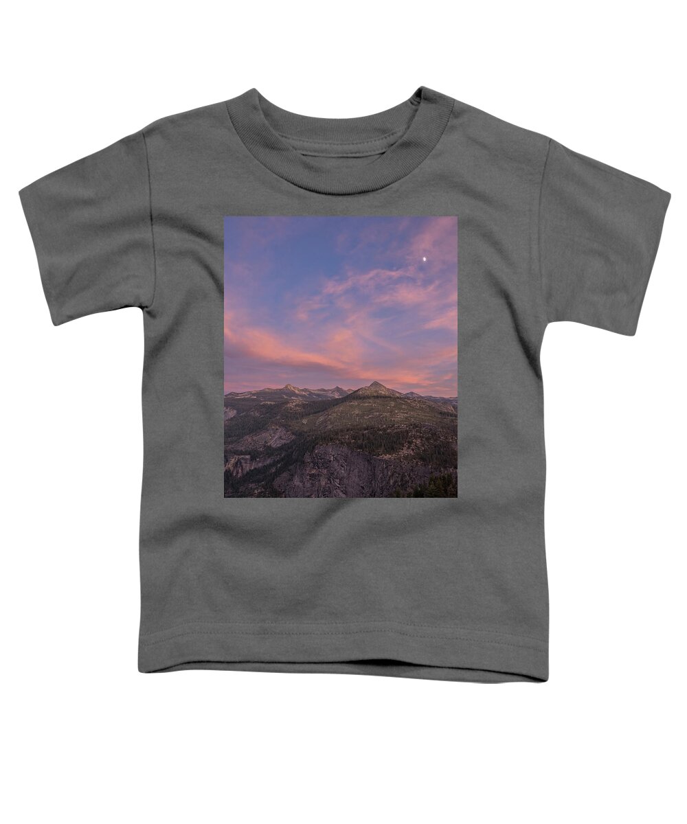 Glacier Point Toddler T-Shirt featuring the photograph Glacier Point 1 by Alan Kepler